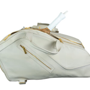 Leather Thermo Bag  Cream
